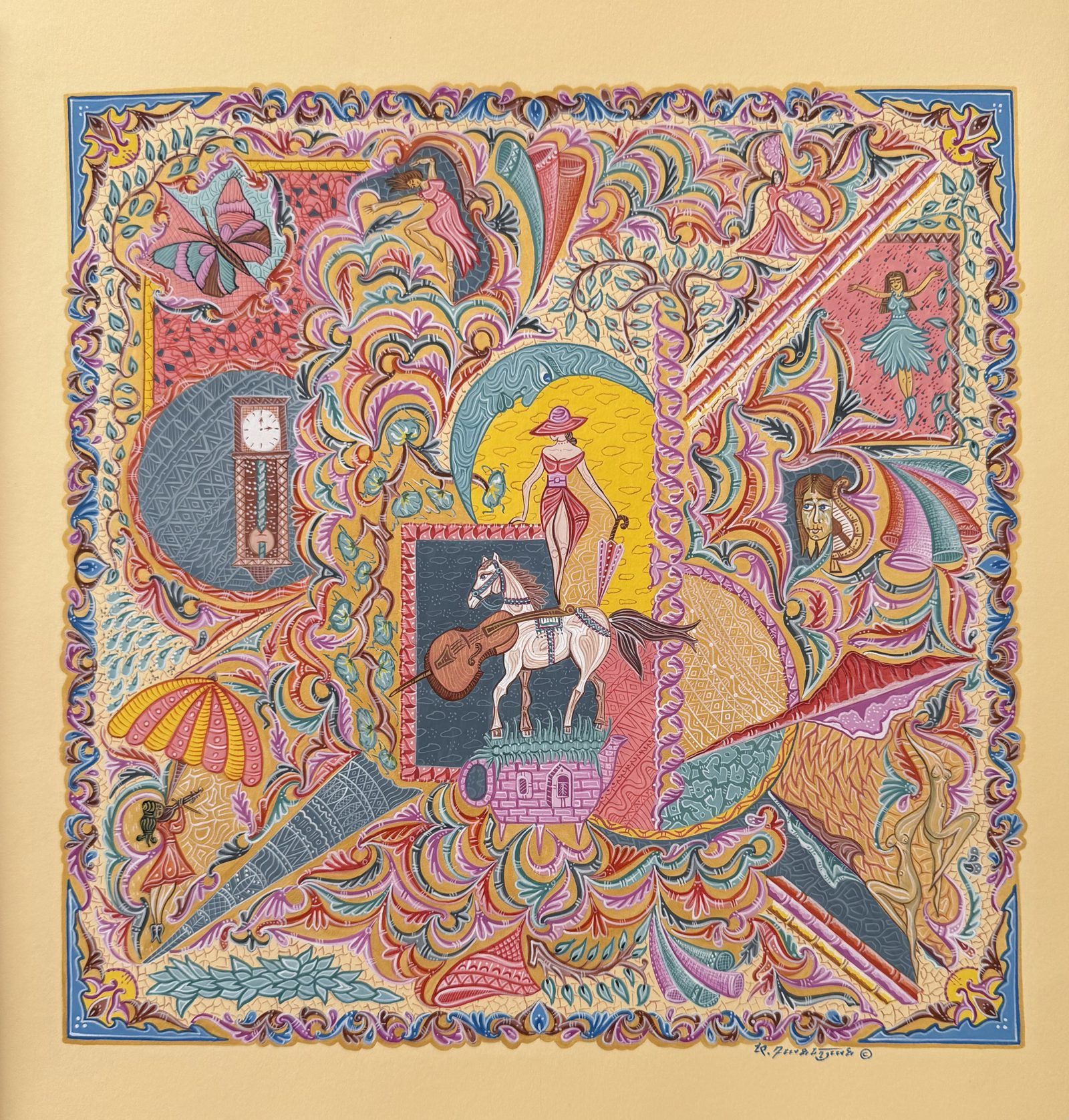 The Lady on the Horse by Armen Daneghyan, full work